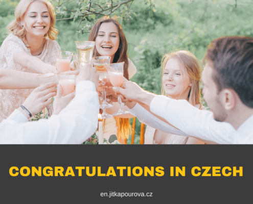 Various types of Czech congratulations