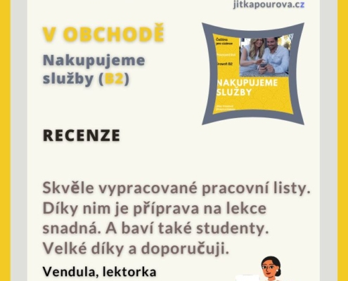 čeština pro cizince pracovní listy