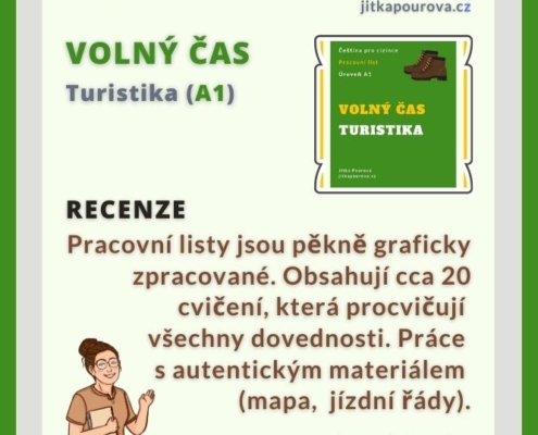 čeština pro cizince pracovní listy