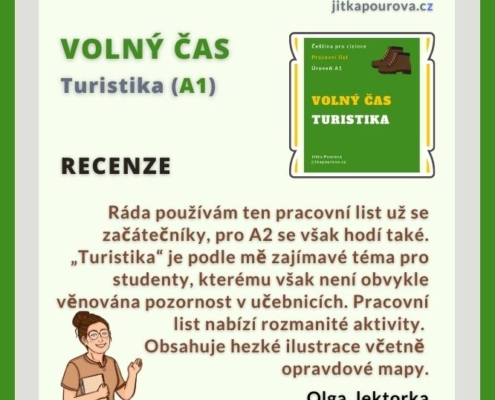 čeština pro cizince pracovní listy