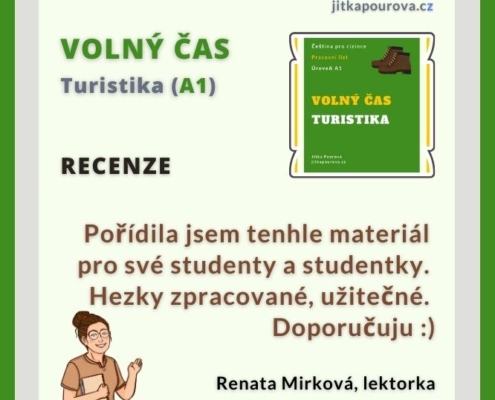 čeština pro cizince pracovní listy