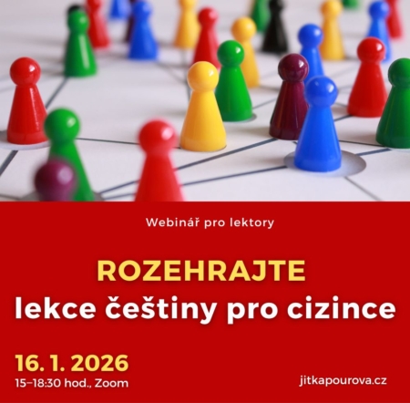 Rozehrajte lekce češtiny_kurz pro lektory češtiny pro cizince