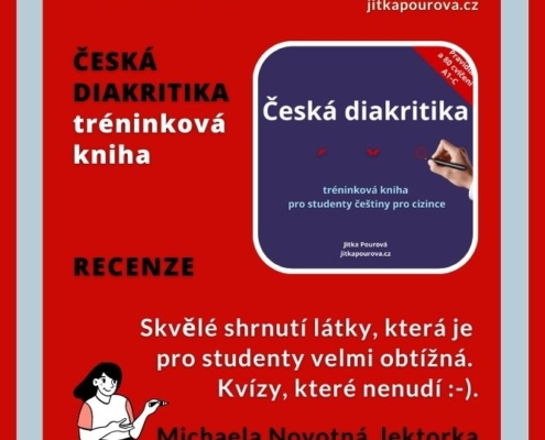 čeština pro cizince pracovní listy