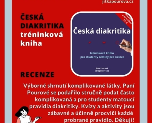 čeština pro cizince pracovní listy