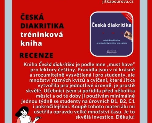 čeština pro cizince pracovní listy