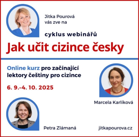 Kurz pro začínající lektory češtiny pro cizince