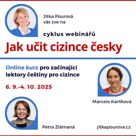 Kurz pro začínající lektory češtiny pro cizince