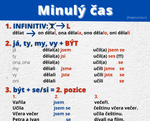 Jak učit minulý čas v češtině pro cizince