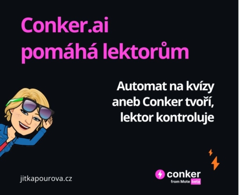 Conker.ai jako nástroj do jazykové výuky