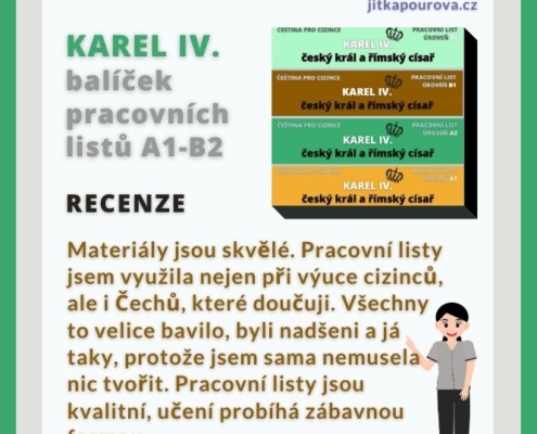 čeština pro cizince pracovní listy