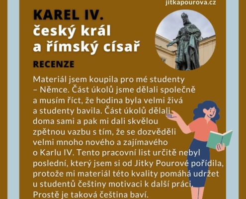 čeština pro cizince pracovní listy