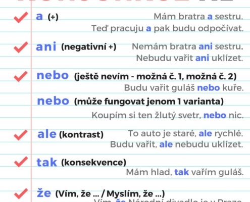 Jak učit spojky v češtině pro cizince