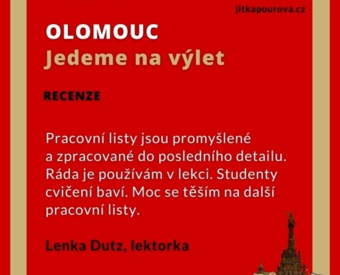 čeština pro cizince pracovní listy