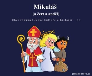 Mikuláš, čert a anděl